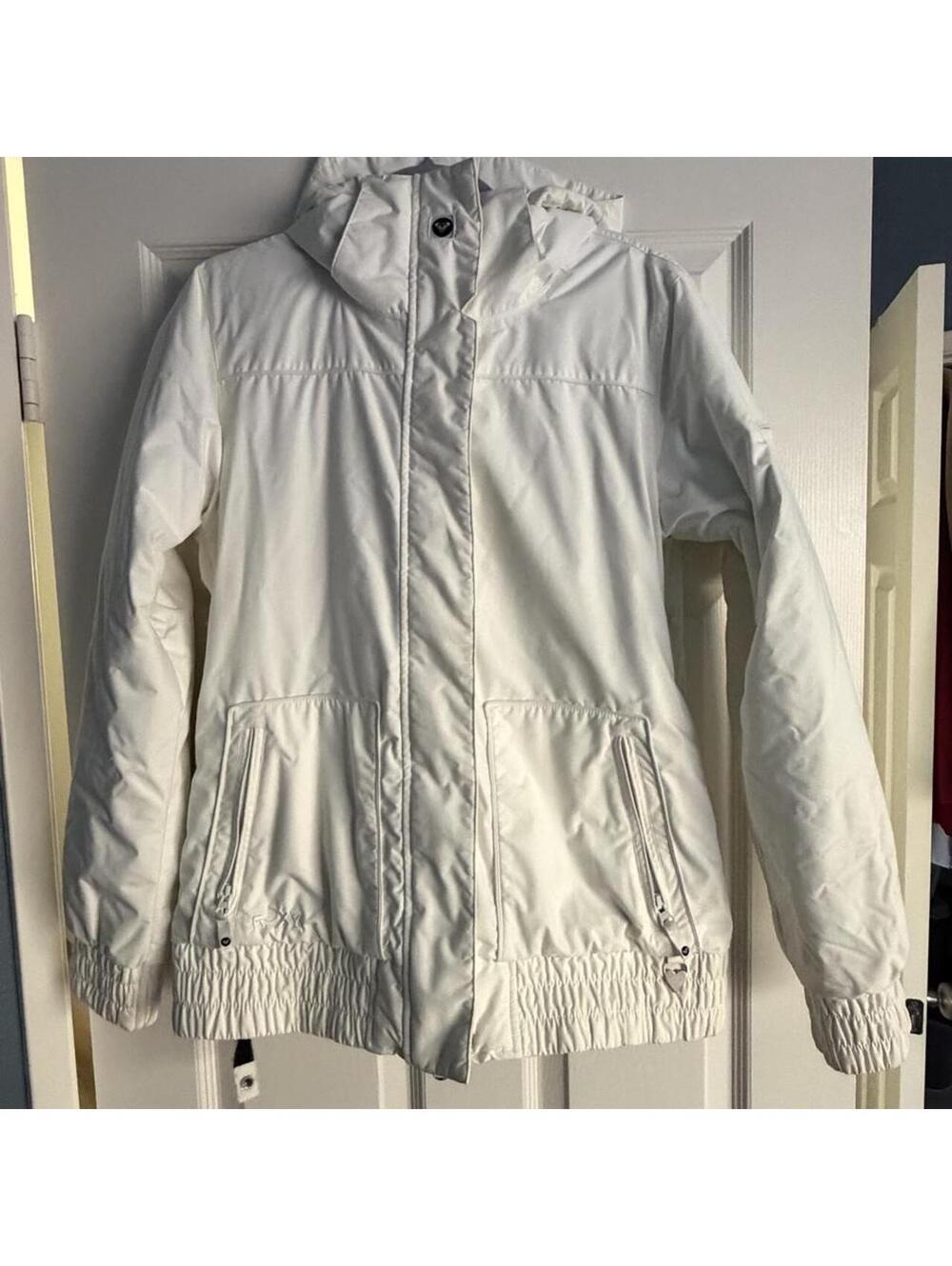 White Roxy snowboarding jacket